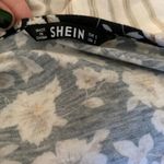 SheIn Floral Cropped Wrap Top Photo 2