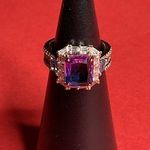 Bomb Party RBP6851 “Good Risk To Take” Alexandrite/Spinel RoseGold Sz 5 Ring NWT Gold Photo 0