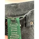 Ralph Lauren Lauren Jeans Co Womens Dark Gray Cotton Pants Size 10 Western Country High Rise Photo 5