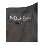 NBD x The Naven Twins Sweet Lust Black Bodycon Cutout Mini Dress Medium Photo 3