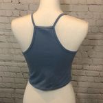 LA Hearts Cami Top Cropped "Malibu" Blue-Medium Photo 1