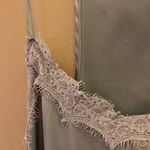 Pink Lily Lace Trim Satin Cami Tank Top Purple Grey Small Photo 4