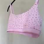 SKIMS NEW  PINK FLORAL SCOOP NECK BRALETTE Size‎ L Photo 3