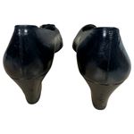 Salvatore Ferragamo Black Leather Square Toe Pumps Heels Size 8.5 AA Narrow Photo 5