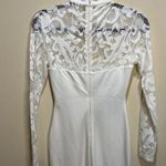 Nookie Lady Lace Long Sleeve Midi - White Size M Photo 7