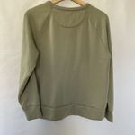Eddie Bauer light green crewneck fleece sweater women's size small top casual Photo 6