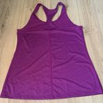 Nike Purple Fitted Sleeveless Tank Top Photo 1