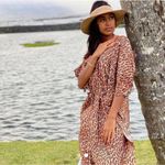 None Swimista‎ X Christain Lacroux Wonderlust Leopard Kimino NWT Photo 1