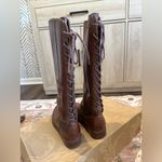 Brown Leather Knee Photo 3