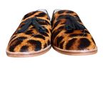 Talbots Leighton tassel loafers in leopard print calf hair women's size 6M Photo 3