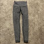 Lululemon  High‎ Times Pant Luon Suited Jacquard Black White Size 6 Photo 2