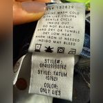 GRLFRND  Tatum mid rise current bootcut jeans frayed raw hem Photo 4