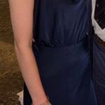 blue halter neck midi dress Size XS Photo 0