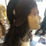 Long brown Highlights Wig 13X6 Freepart fullcap Photo 7