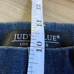 Judy Blue  High Rise Pull On 4” Jean Short Denim Dark wash Womens size S Photo 9
