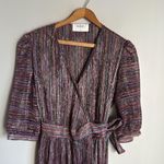 Ba&sh NEW  Star Metallic Midi Dress 8 Photo 5