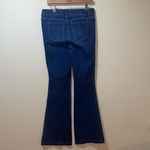 Spanx Womens  Midnight Shade Stretch Denim Slimming Flare Jeans Photo 3