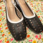 L'ATISTE Black and White Heeled Shoes Photo 1