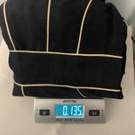 Trina Turk Black Tan Contrast Piping Sheath Career Work Dress Pockets Size 4 Photo 8