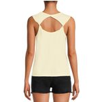 Disney Mickey Mouse Juniors' Yellow Open Back Tank Top Size XXXL Photo 1