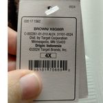 Auden NWT Women's Plus Size 4X Brown Fleece Fuzzy Cozy Sweater Knit Shorts Photo 6