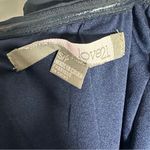 Forever 21  Womens Sz S Strapless Dress Dark Blue Short Tiered Bodycon Party Photo 5