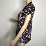 Fashion Bug Purple Layered Patterned Top Photo 1