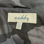 Sebby  Black Camo Puffer Coat Photo 7