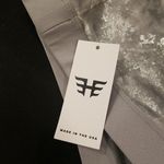 💕HEROINE SPORT💕 Gilded Bra ~ Gilded Silver Crushed Velvet Large L NWT Photo 10