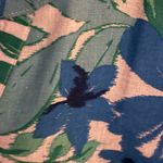 Unique spectrum Coral‎ bay tropical linen blend blouse. Sizec1X Photo 1