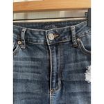 Just USA Dark Wash Distressed Ripped Skinny Jeans Denim Size 29 Photo 5