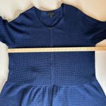 Lane Bryant  Womens Peplum Knit Zip Front Cardigan Sweater Navy‎ Blue Sz 22/24 Photo 10