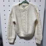 & Other Stories & OTHER STORIES Eyelet Knit Sweater Cream Size S Photo 1