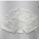 Soft Surroundings  Jacket Womens Large White Cream Ultimate Denim‎ Bolero Cropped Photo 3