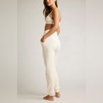 Negative Underwear Waffle Knit Jogger in Cream, Size Small Photo 3