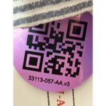 Abercrombie & Fitch  A&F Flannel White Blue Striped Button Down Shirt Size Small Photo 6