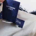 Ann Taylor  Black Lace Satin Gown Strapless Long Dress Photo 12