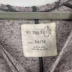 Free People Cloud Nine Boxy Long Sleeve Linen Blend Swing Tee Shirt Gray Size XS Photo 3