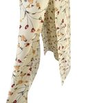 Vintage 90s Floral Dress Sleeveless Side Slit Cottagecore Wedding Guest Dress Size L Photo 3