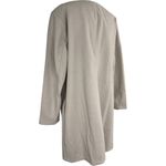 Belle by Kim Gravel Faux Wool Out On The Town Topper Silver Mink NWOT Brown Size L Photo 5