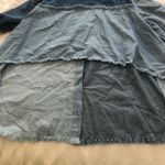 Good Time USA Blue Denim Long Sleeve Frayed denim Shirt NWT L Size L Photo 3