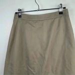 Burberry ’s Vintage Khaki Knee Length Pencil Skirt Photo 4