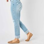 Judy Blue Star Pocket Boyfriend Jeans size 18 W Photo 2