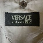 Versace  Pinstripe Soft Wool Blazer Jacket Photo 1