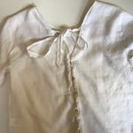 Catherine Malandrino Crop Linen Top Photo 5