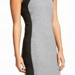 Athleta Fuse Dress Gray Black Scuba Large Yoga Photo 0