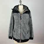 686 Flo Polar Zip Fleece Hooded Jacket Black Size M Photo 1