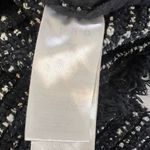 IRO Womens Diana Tweed Jacket Black Silver Fringe Puff Sleeves Emily in Paris Photo 8