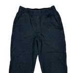 Lululemon  Black Jogger Pants Elastic Waist Drawstring Size 4 Relaxed Fit Women's Photo 1