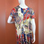 Love In  Red and Blue High Low Dress one size. E82 Photo 10